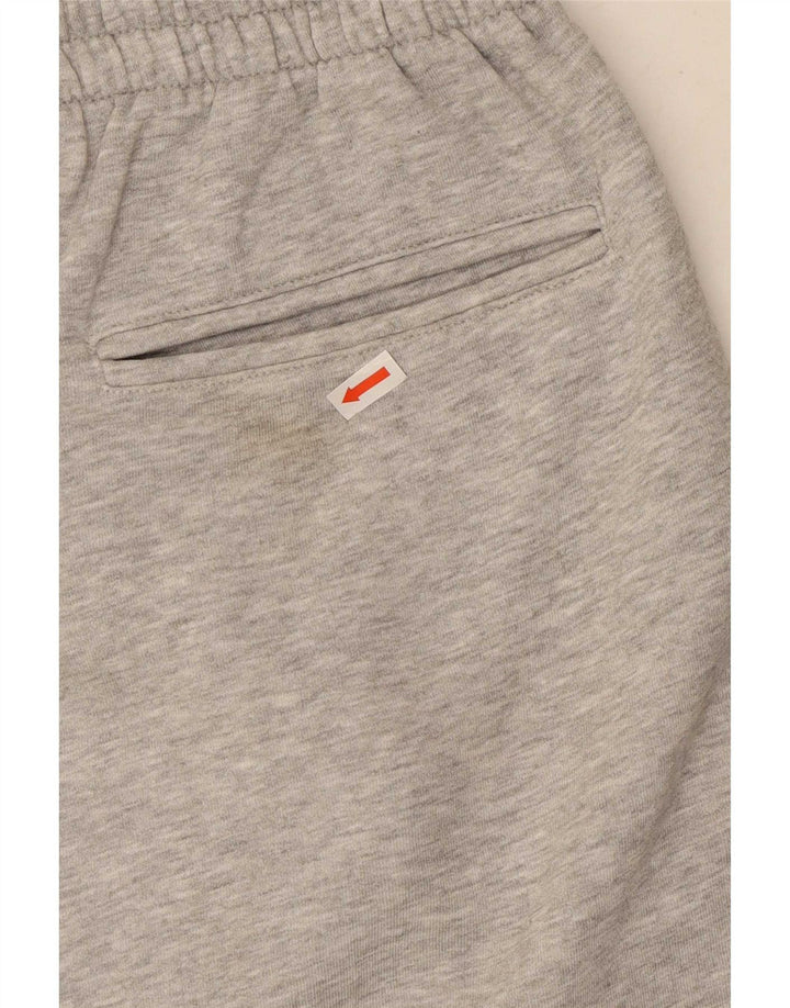 Fila Shorts deportivos gráficos para hombre de algodón color block en gris medio