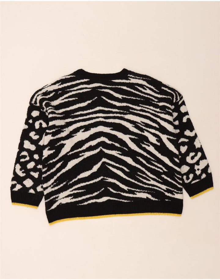 Marks & Spencer Jersey con Cuello Barco para Mujer UK 46 Grande Negro
