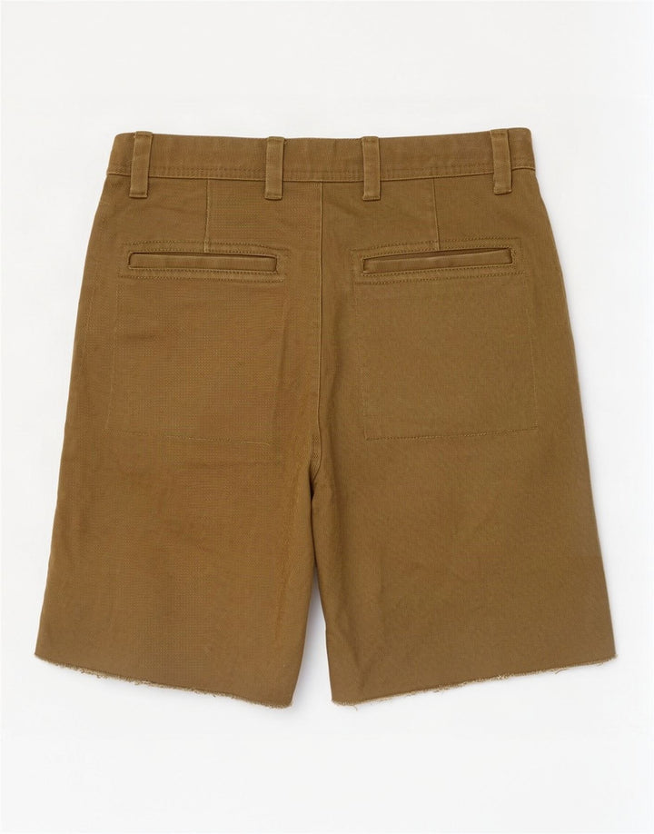 Zara Mens Chino Shorts EU 38 Small W30 Caqui