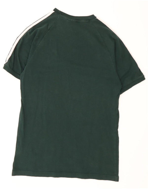 Camiseta Adidas Hombre Top Medium Verde Algodón