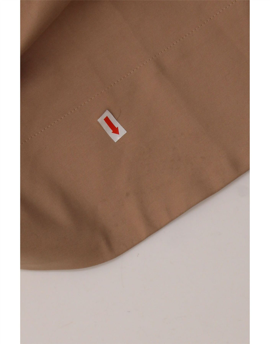 TRUSSARDI Vestido evasé sin mangas para mujer IT 44 Algodón beige medio