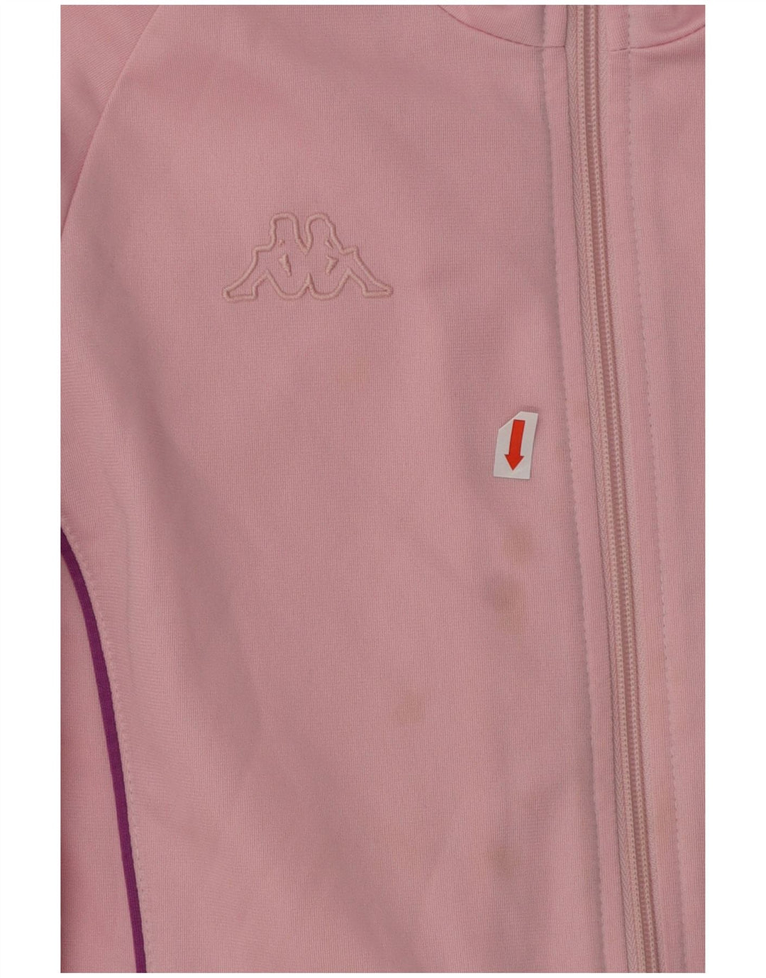 KAPPA Chaqueta de chándal para mujer, talla 40, talla grande, color rosa