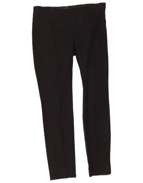 Cos Pantalones casuales ajustados para mujer EU 42 Large W34 L34 Algodón negro