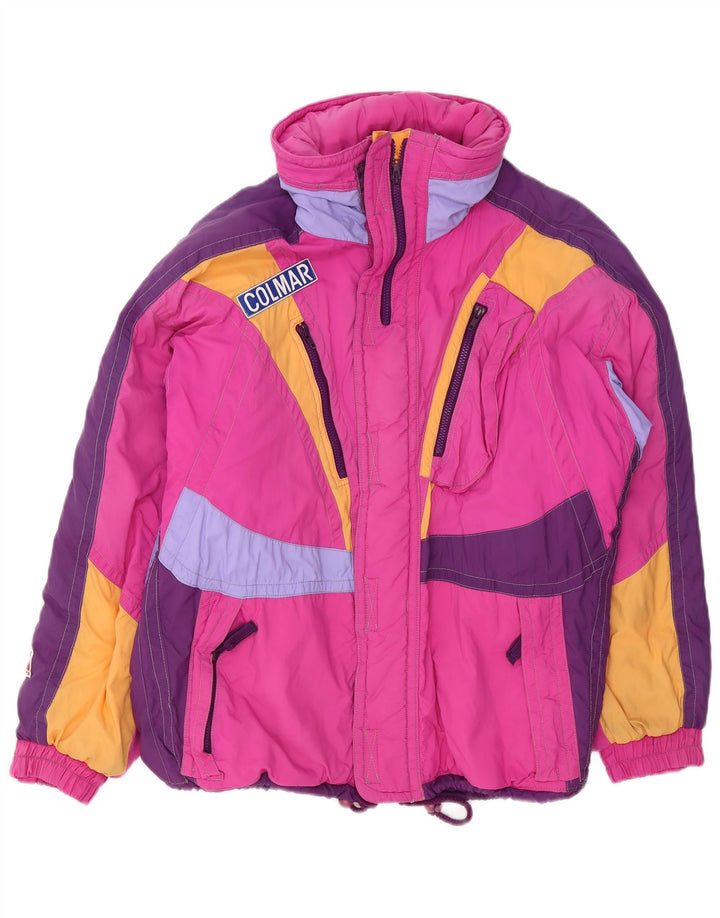 Chaqueta de esquí Colmar Hombre IT 48 Poliamida color block rosa medio
