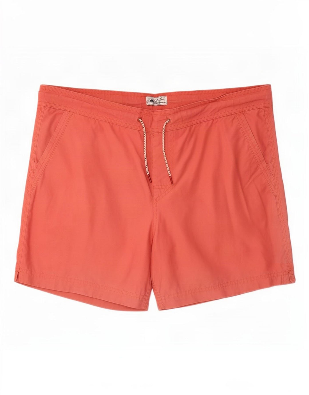 Bañador para hombre Fat Face Grande de algodón rojo