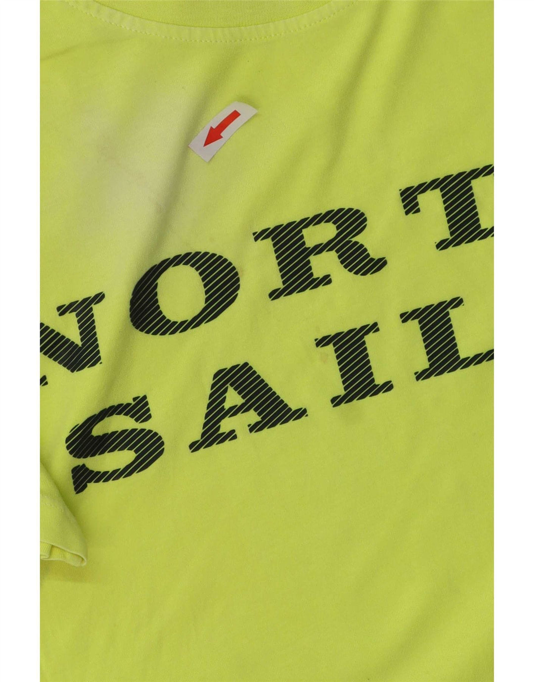 North Sails Hombre Camiseta Gráfica Top Algodón Verde Medio
