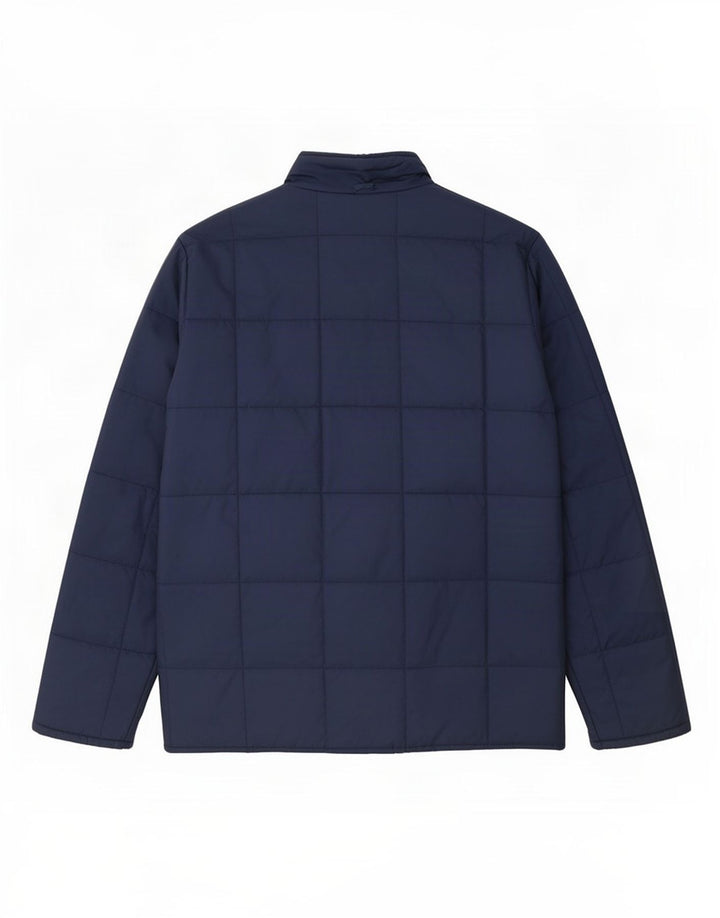 Fila Chaqueta acolchada para hombre UK 38 Medium Azul marino Poliamida