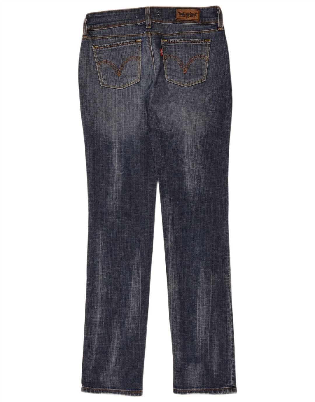 Levi's Mujer 571 Slim Jeans W29 L34 Algodón Azul