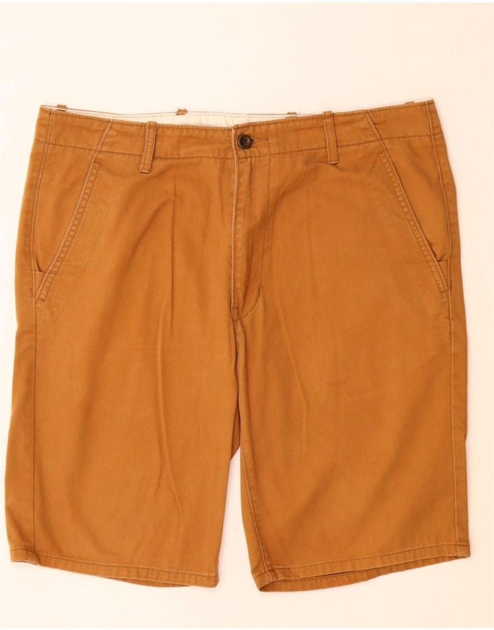 LEVI'S Pantalones cortos chinos para hombre W34 Algodón marrón grande