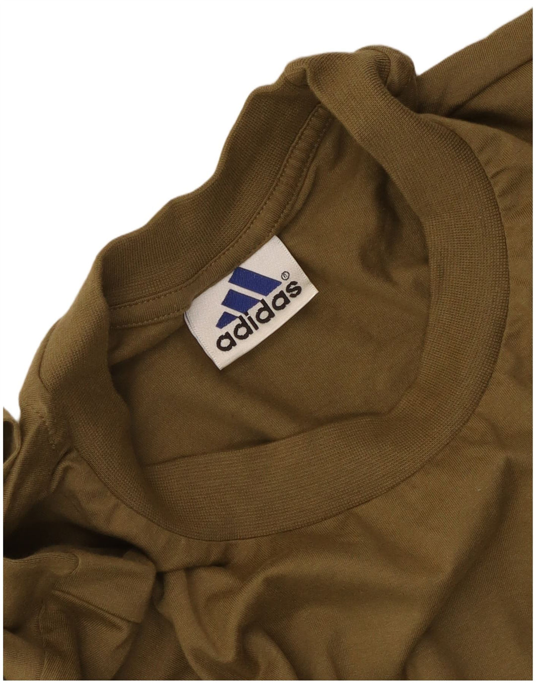 Adidas - Camiseta gráfica para hombre, talla grande, color caqui