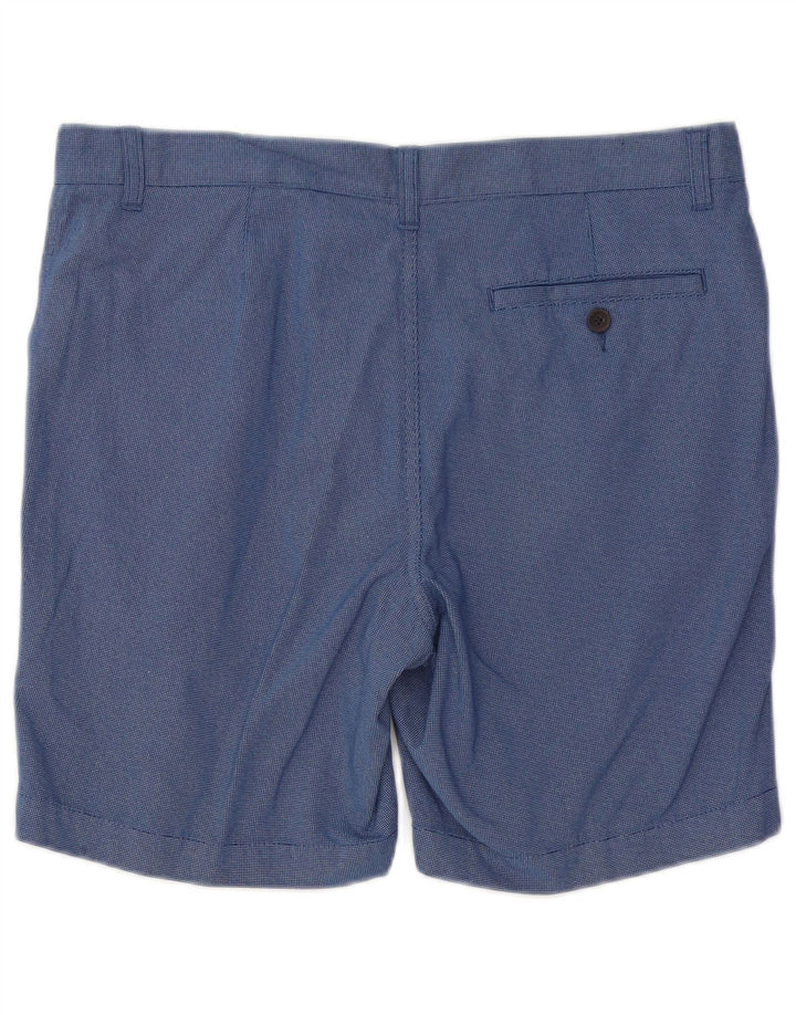 Marks & Spencer Pantalones cortos chinos para hombre W34 Algodón azul grande