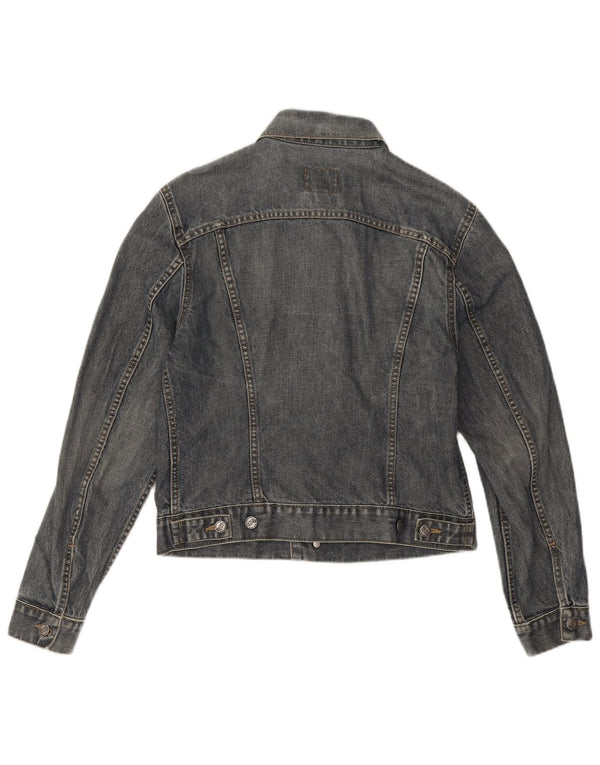 Chaqueta vaquera corta para mujer Gas UK 44 Algodón azul medio