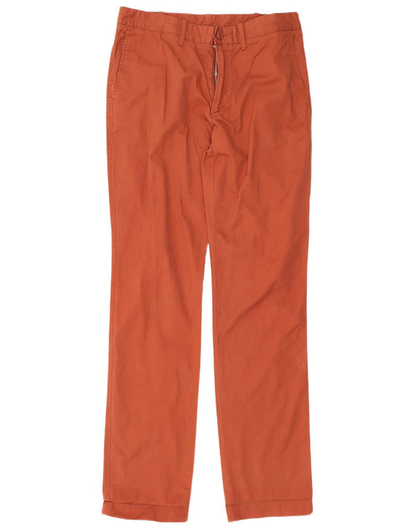 Lacoste Pantalón chino recto para hombre Talla 40 Mediano W32 L34 Algodón marrón