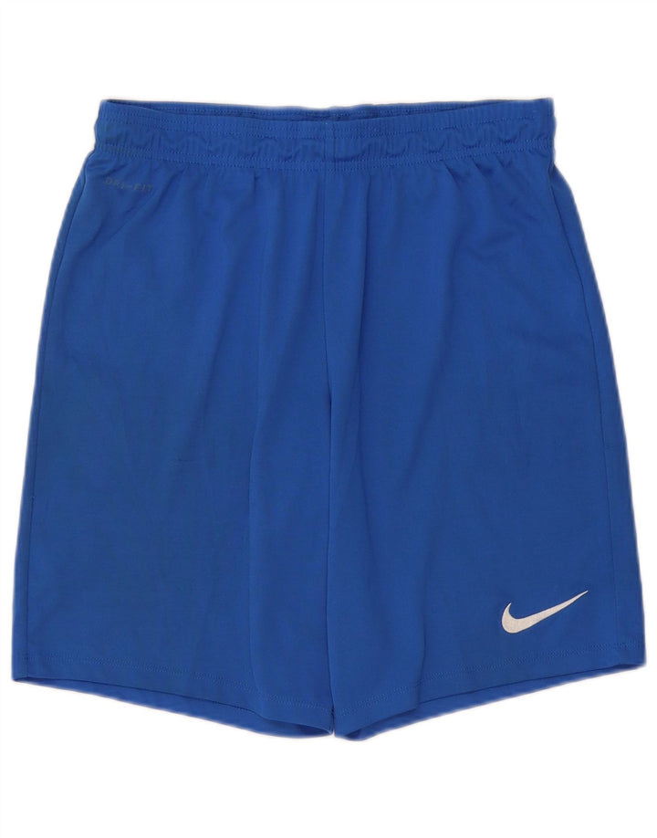 Pantalones cortos deportivos Nike Dri Fit para hombre Poliéster azul medio