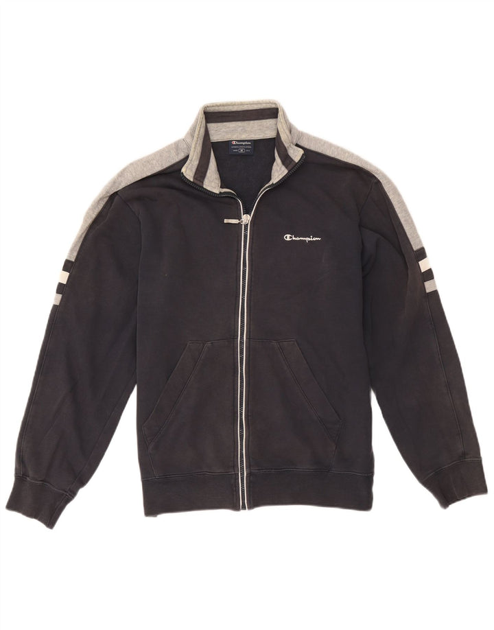 Champion Chaqueta de chándal para mujer UK 44 Mediana Azul marino Colorblock