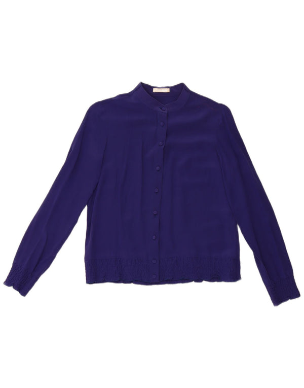 Lazzari Blusa para mujer UK 8 Small Púrpura