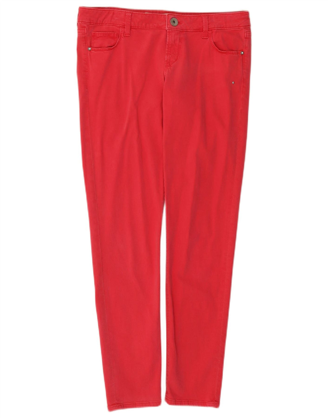 GUESS Pantalones informales ajustados para mujer W29 L28 Algodón rosa
