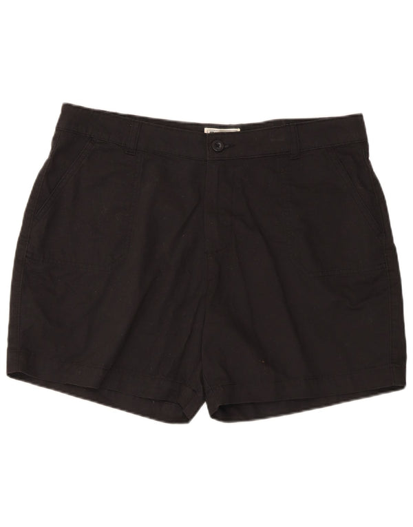 Pantalones cortos chinos regulares para mujer de Mountain Warehouse UK 44 Large W35 Algodón negro
