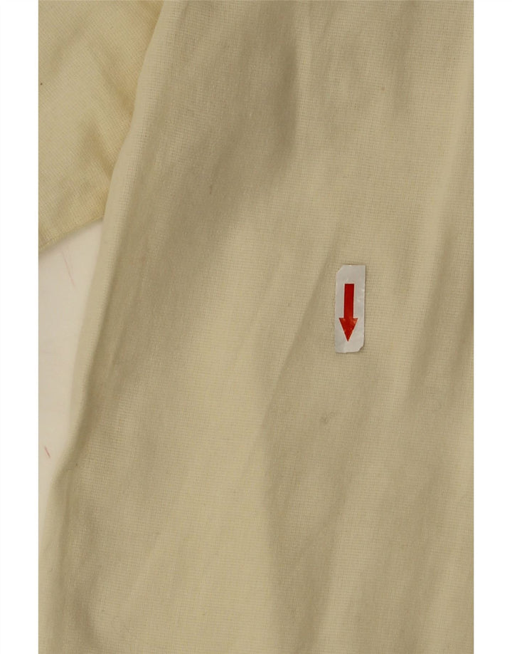 Murphy & Nye Camisa para mujer Reino Unido 46 Grande Algodón beige