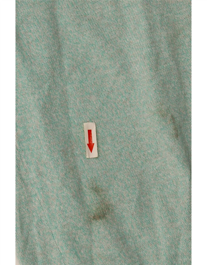Marks & Spencer Suéter tipo jersey con cuello redondo y ajuste regular para hombre XL Azul