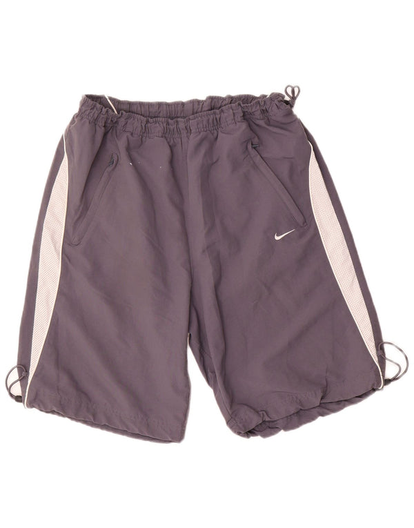 Nike - Pantalones cortos deportivos para hombre, talla XL, color gris
