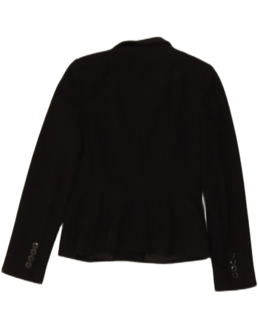 HOBBS Womens London 1 Button Blazer Jacket UK 8 Small Black Polyester Vintage Hobbs and Second-Hand Hobbs from Messina Hembry 