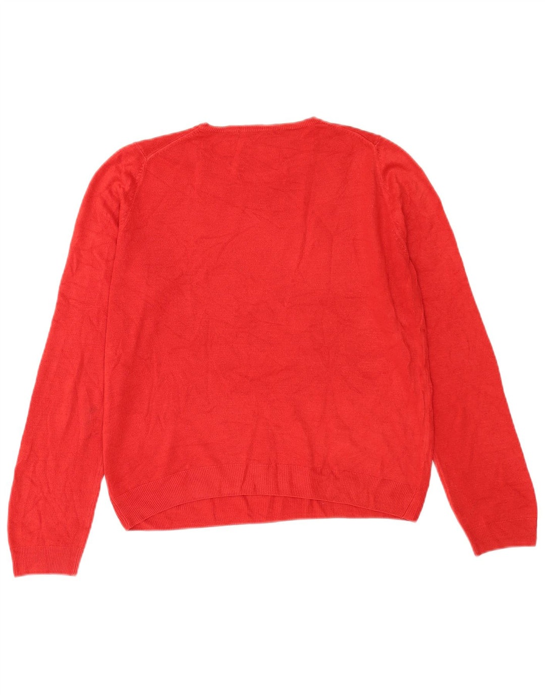Marks & Spencer - Jersey de cuello redondo para mujer, talla 40, color rojo