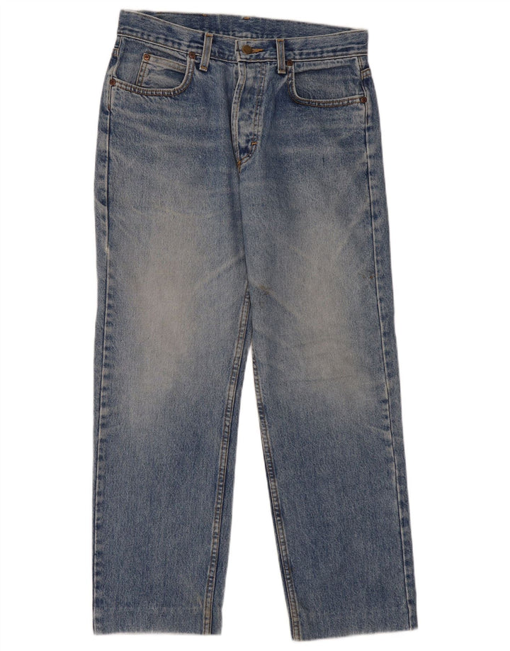 Vaqueros Lee Chicago Rectos Mujer W32 L29 Algodón Azul