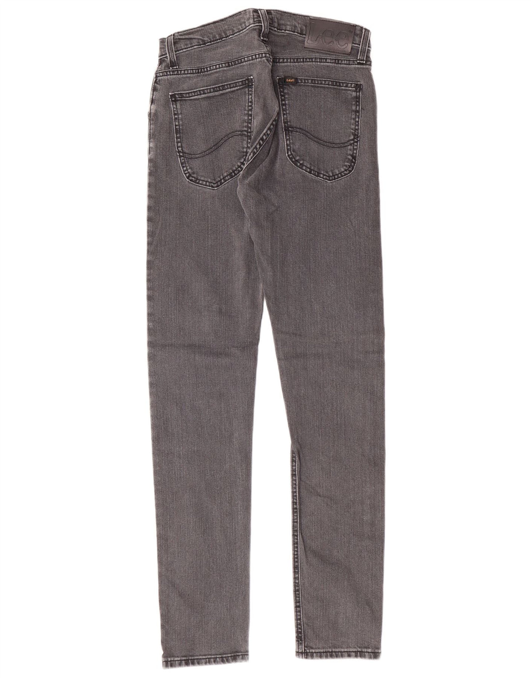 LEE Mujer Luke Slim Jeans W28 L32 Algodón Gris