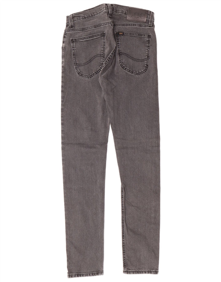 LEE Mujer Luke Slim Jeans W28 L32 Algodón Gris