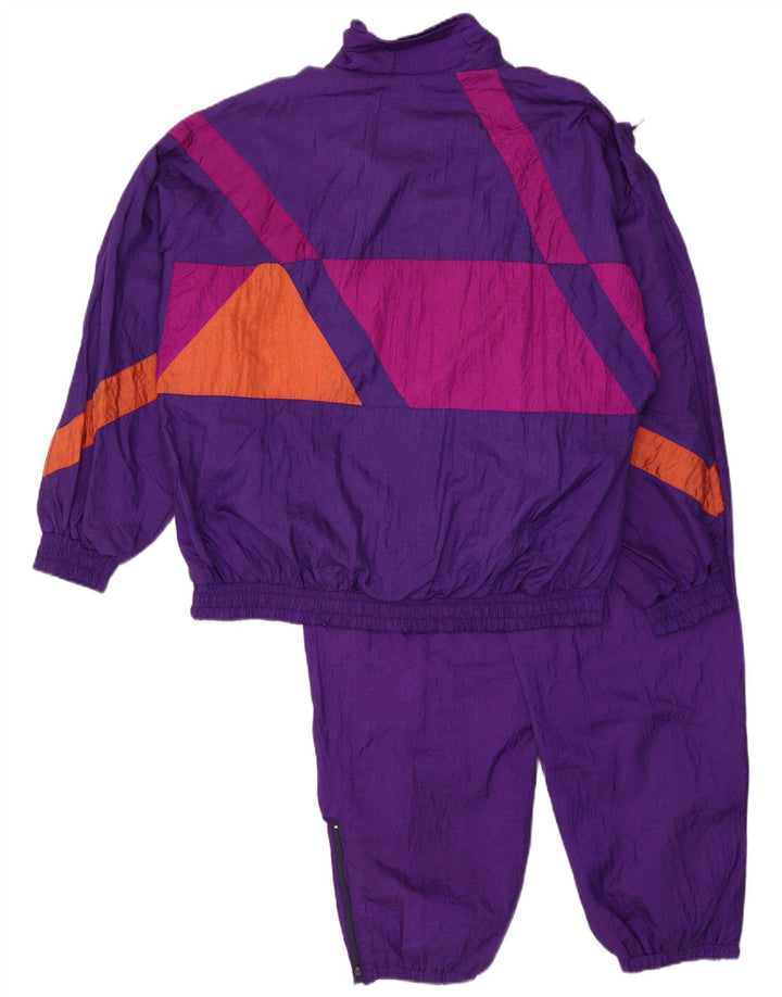 Brugi Chándal completo para hombre, talla grande, color morado
