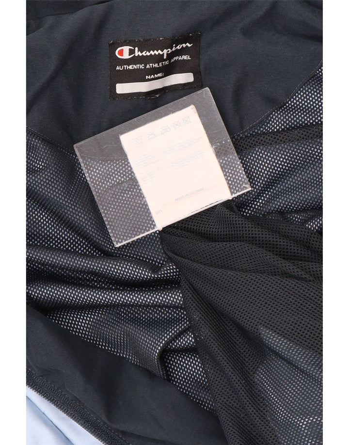 CHAMPION Chaqueta superior de chándal para hombre XL Poliéster azul