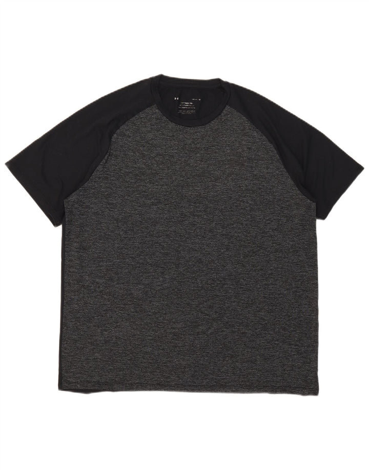 Under Armour - Camiseta para hombre, talla grande, color negro