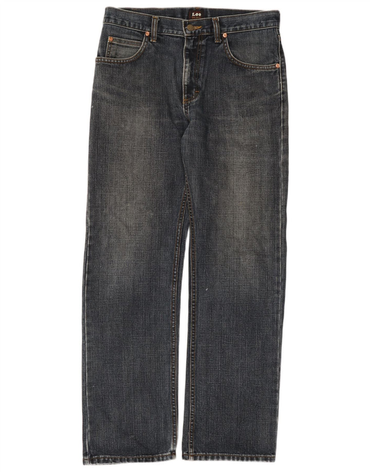 Lee Jeans Rectos Para Hombre W31 L31 Algodón Azul