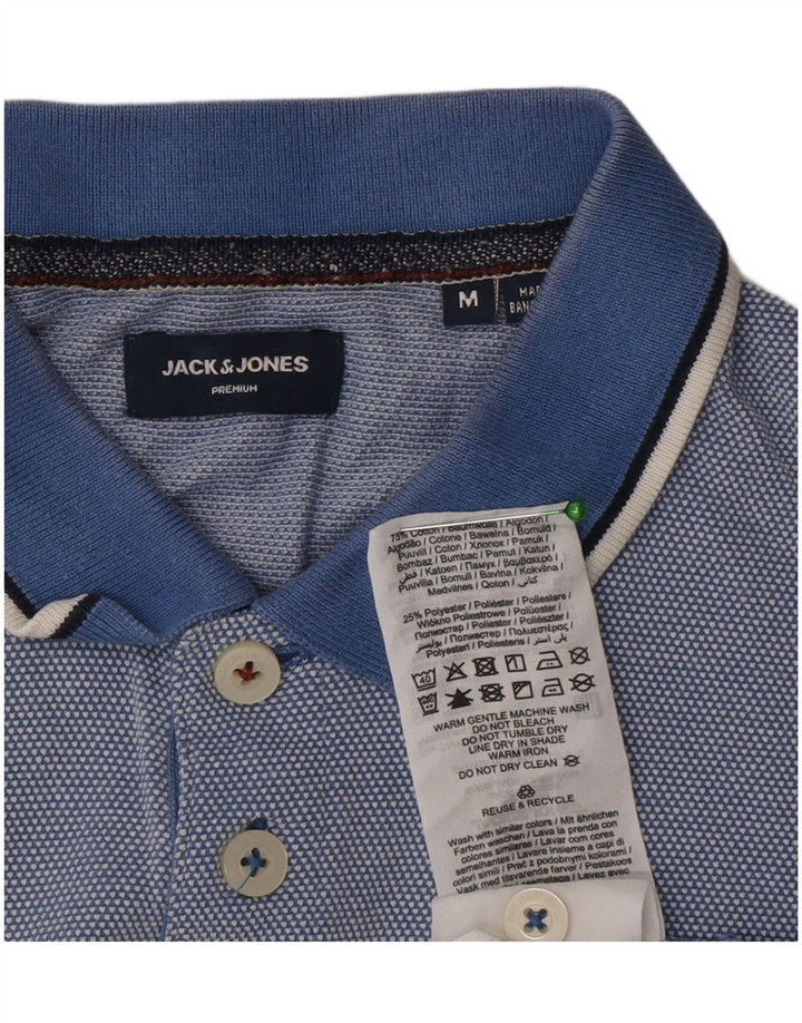 Polo Jack & Jones Hombre Algodón Azul Medio