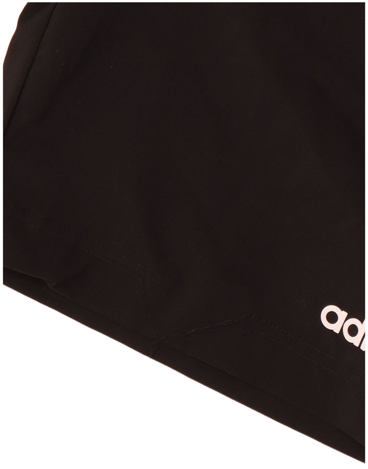ADIDAS Pantalones cortos deportivos para hombre Pequeño Poliéster negro