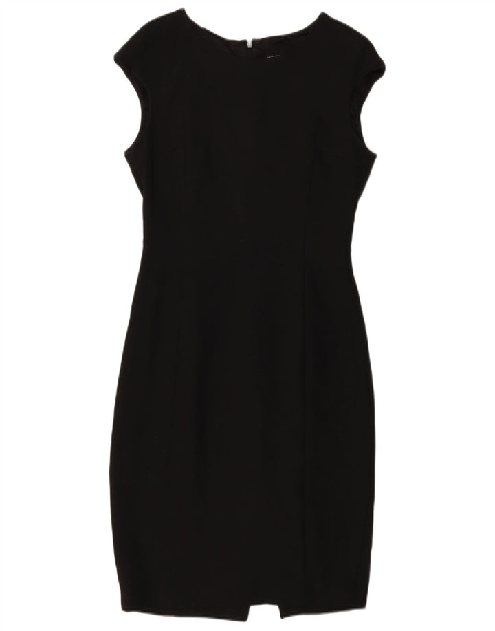 ZARA Vestido ajustado para mujer UK 40 Mediano Negro