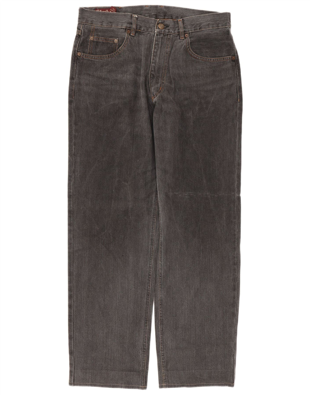 MARLBORO CLASSICS Vaqueros rectos para hombre W33 L29 Algodón gris