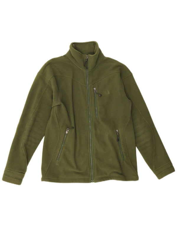 The North Face Chaqueta polar para hombre UK 36 Small Verde Poliéster