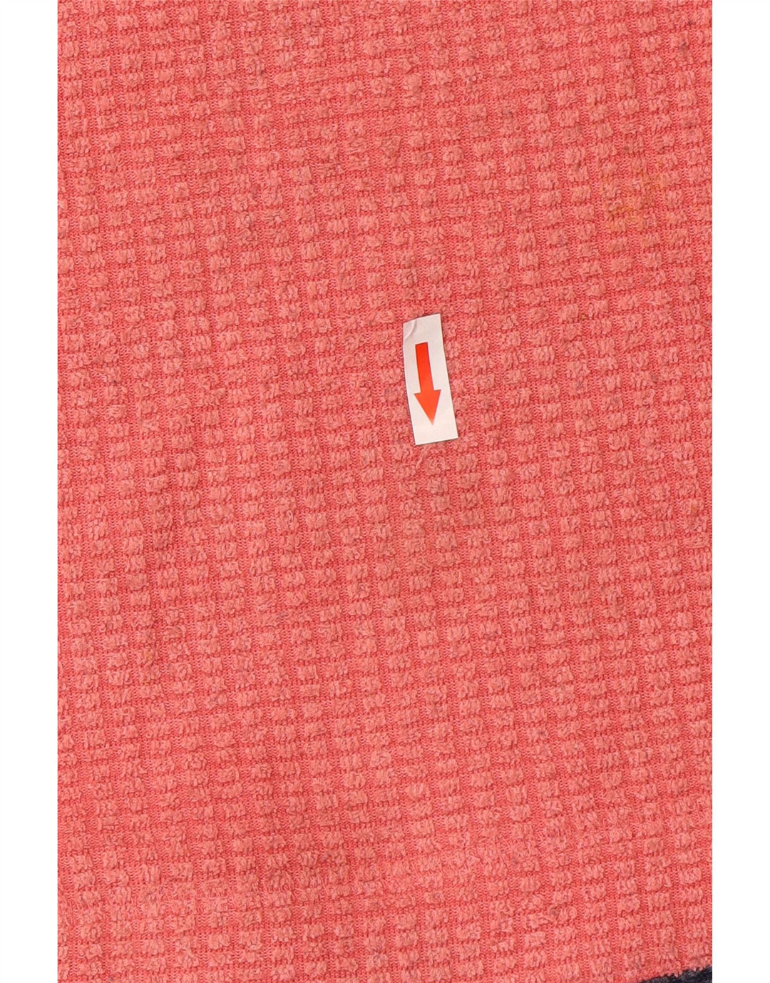 Weird Fish Jersey de forro polar con cuello y cremallera para mujer, talla 40, poliéster rosa grande