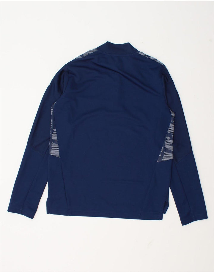 Adidas Boys Graphic Top Manga Larga 11-12 Años Azul Marino