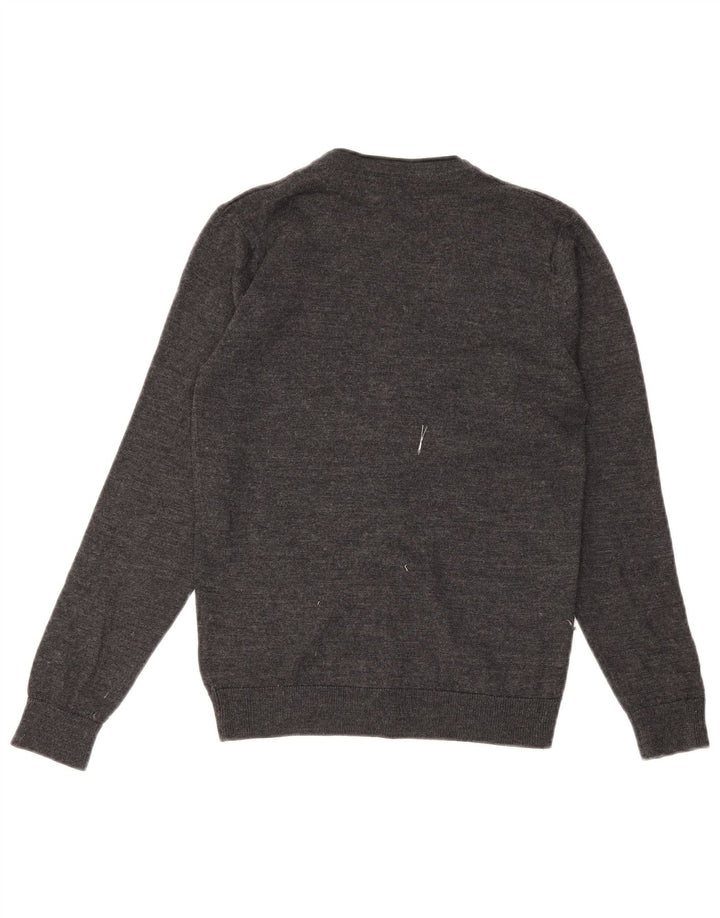 Marks & Spencer Cárdigan para niño 13-14 años Lana Merino Gris