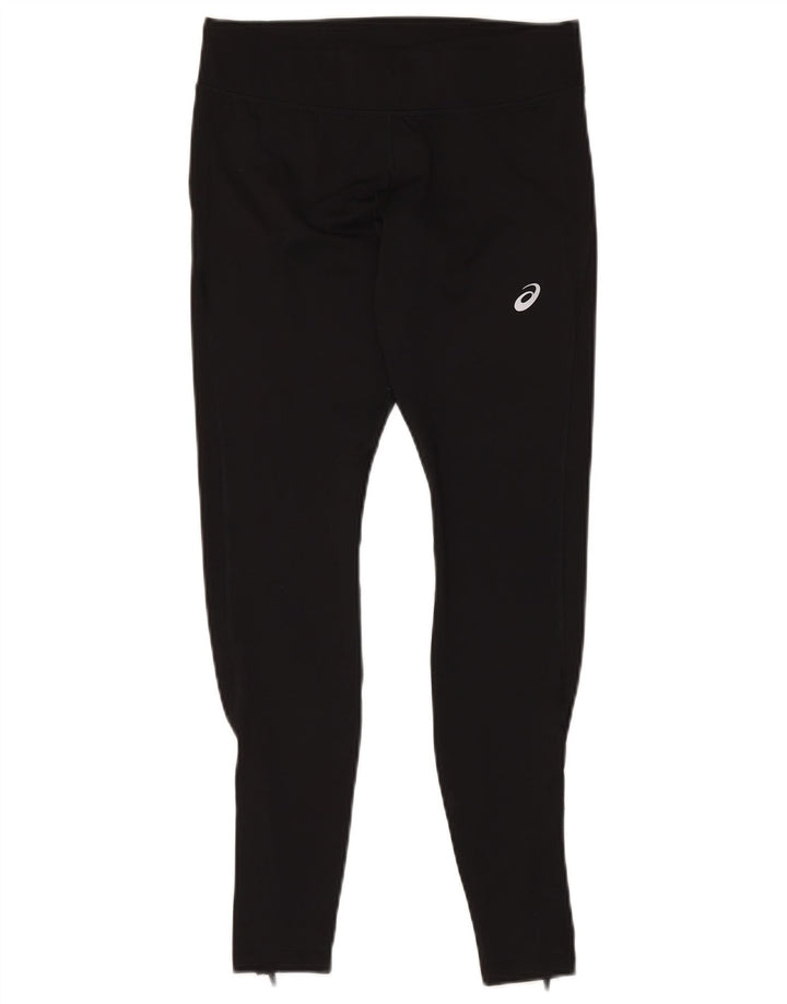 ASICS Leggings para mujer UK 10 Pequeño Poliéster negro