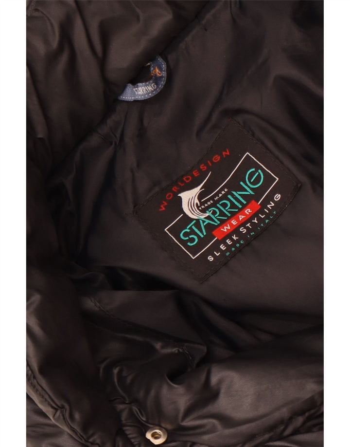 Starring Chaqueta Acolchada con Capucha para Mujer UK 40 XL Negro