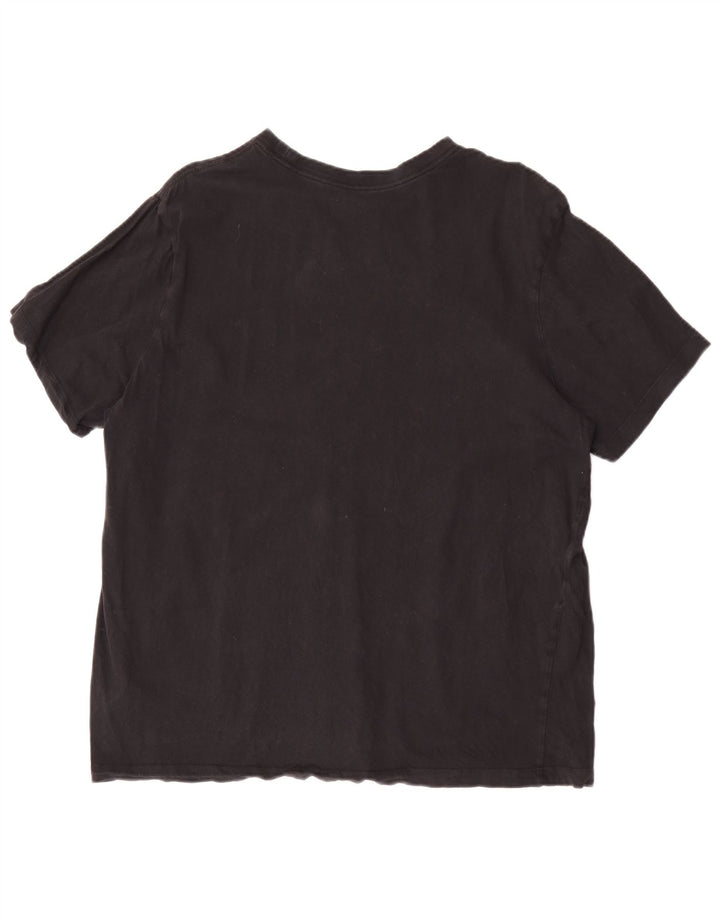 Camiseta Nike Hombre Top XL Algodón Negro