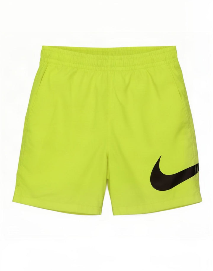 Pantalones cortos deportivos con gráfico Nike para hombre XS Poliéster amarillo