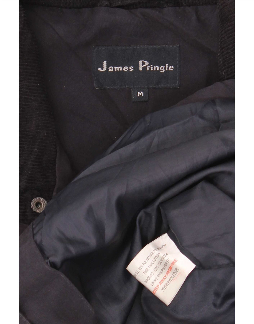 James Pringle Chaqueta acolchada para hombre ES 38 Mediana Azul marino Poliéster