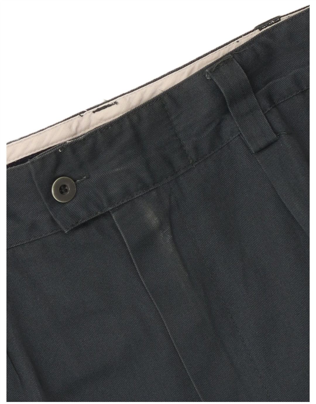 Dickies Pantalón de traje recto para hombre W36 L26 Poliéster gris
