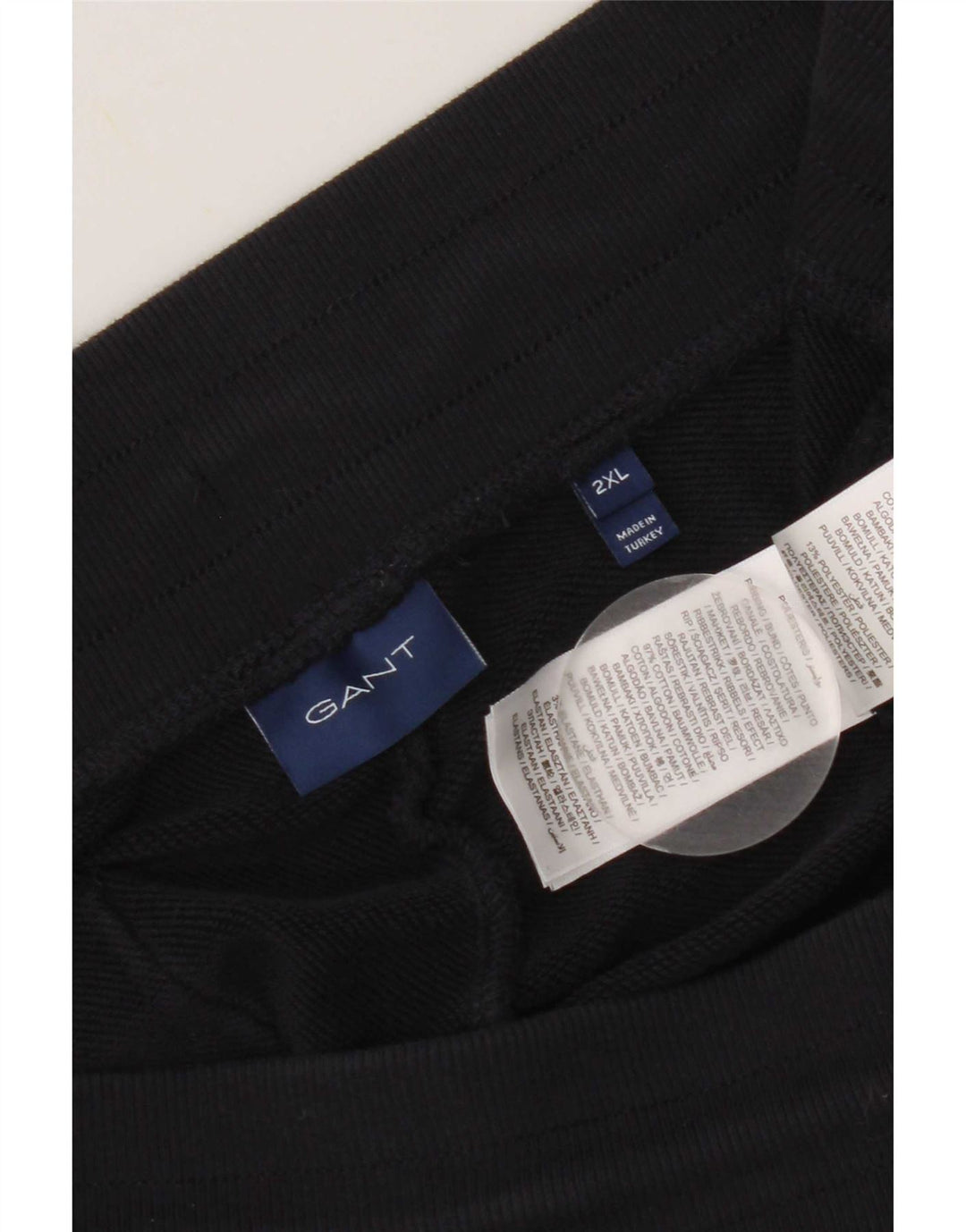 Gant Pantalones cortos deportivos para hombre 2XL Azul marino Algodón