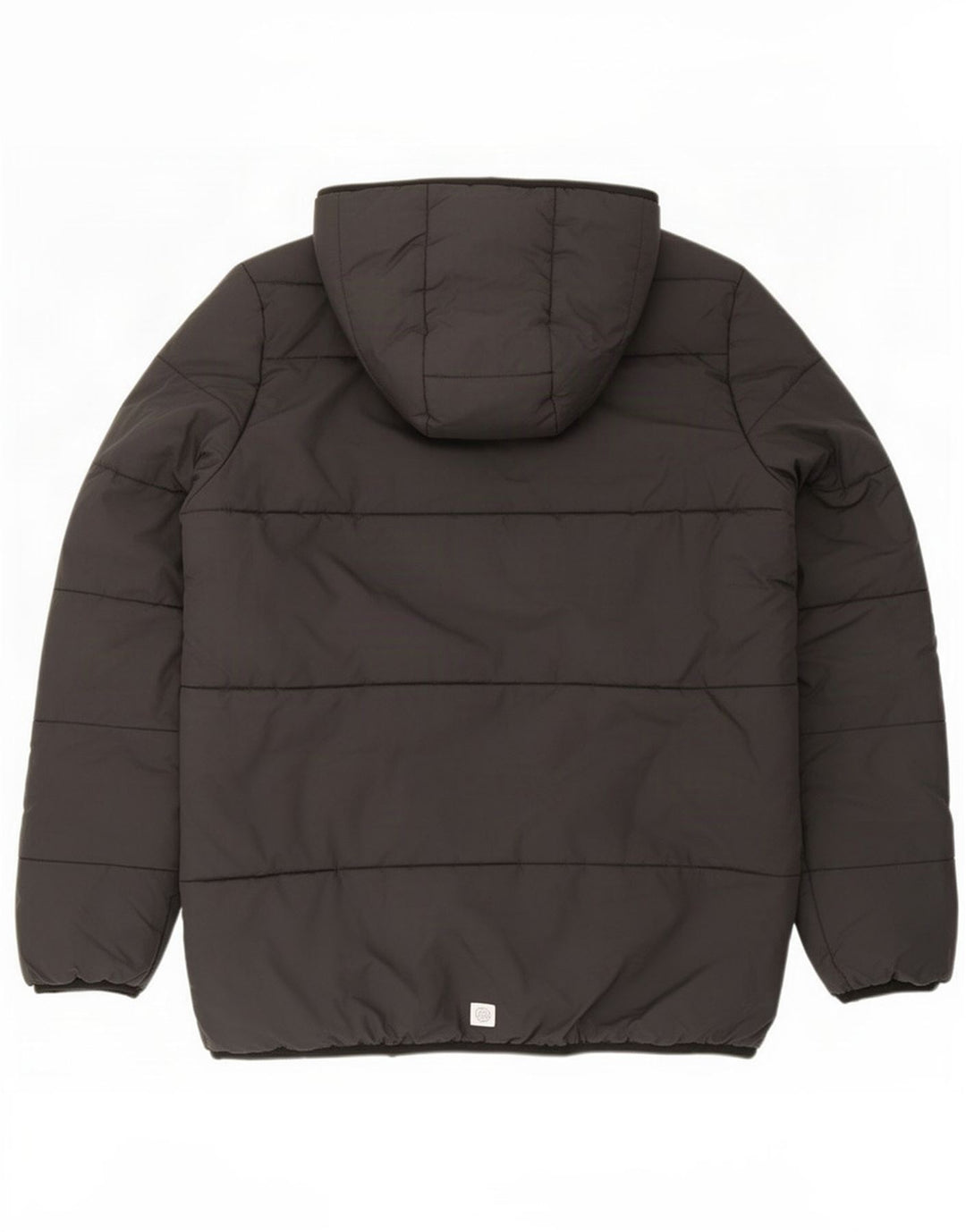 Adidas Chaqueta acolchada con capucha para niño 15-16 años Negro Poliéster